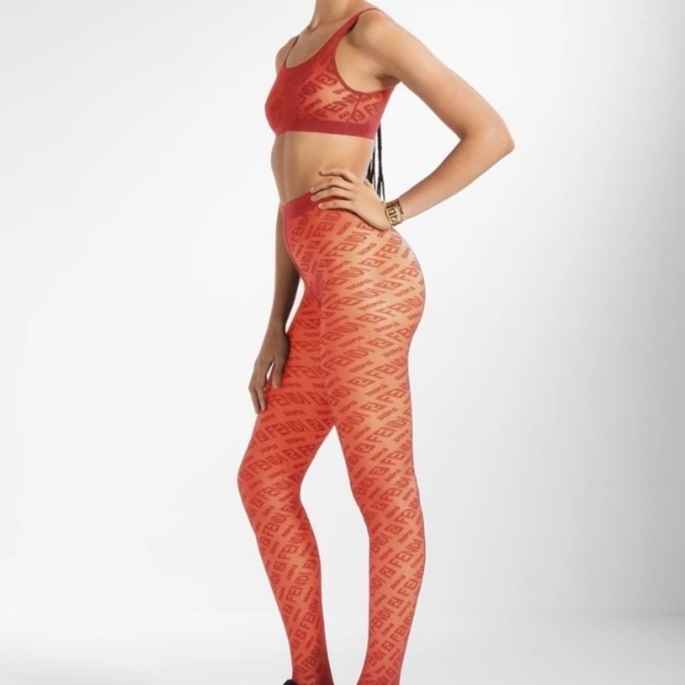FENDI X SKIMS Hosiery MID Tights SMALL